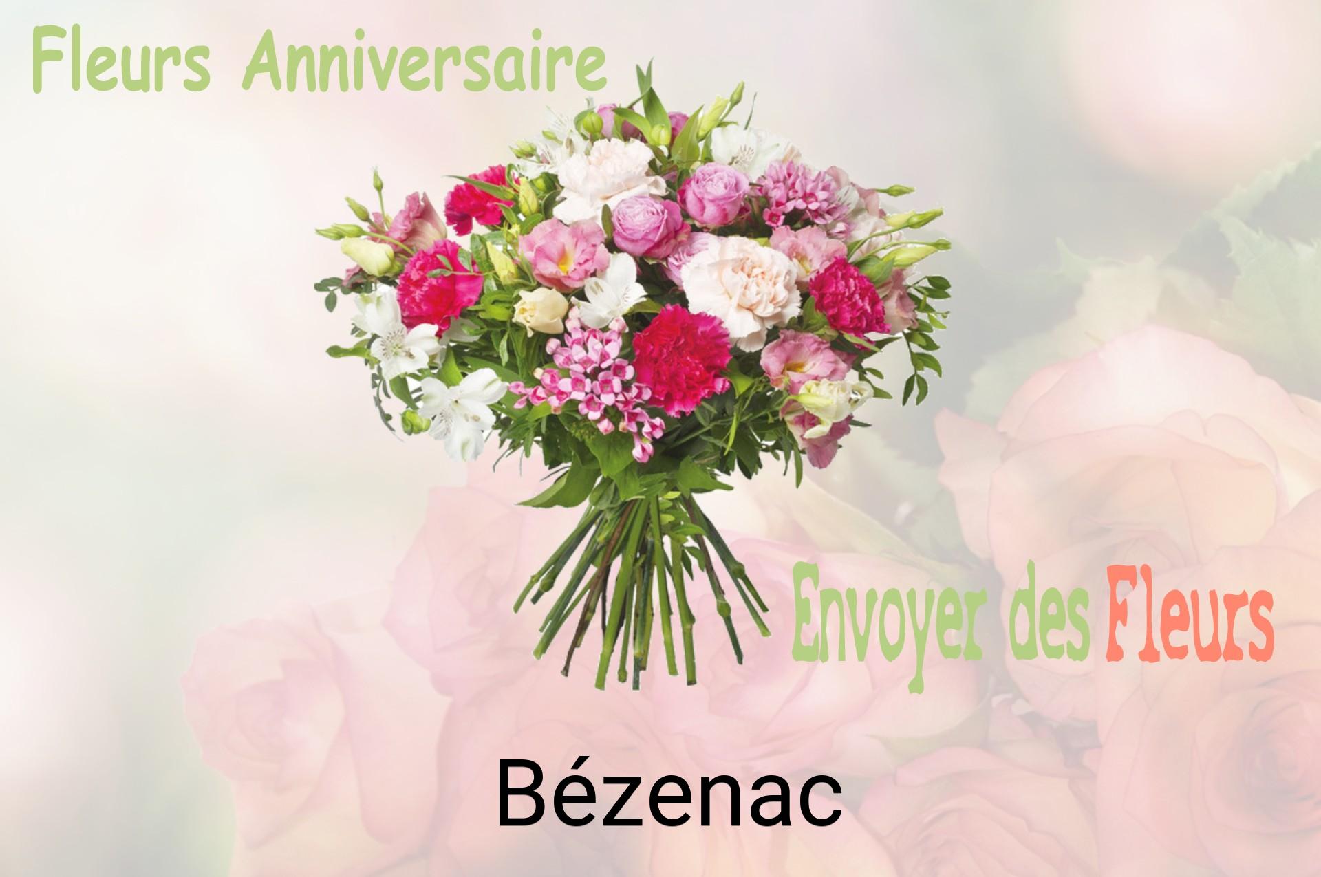 Bouquet de fleurs d’anniversaire livré à Bézenac